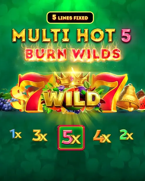 Multi Hot 5 Burn Wilds slot game by Smartsoft Gaming