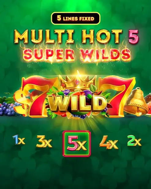 Multi Hot 5 Super Wilds slot game by Smartsoft Gaming