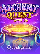 Alchemy Quest Level Up slot game by Spade Gaming