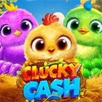 Clucky Cash slot game by Spade Gaming