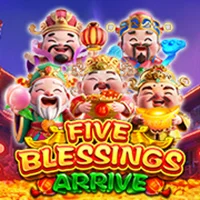 FIVE BLESSINGS ARRIVE slot game by Spade Gaming