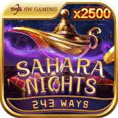 Sahara Nights slot game by SW Gaming