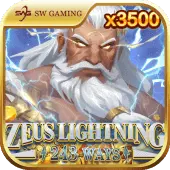 Zeus's Lightning slot game by SW Gaming