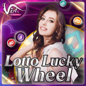 Lotto Lucky Wheel live casino game by Via Casino