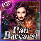 Pair Baccarat live casino game by Via Casino
