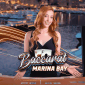 Marina Bay Baccarat live casino game by VIVO Gaming