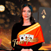 Taj Mahal Teen Patti live casino game by VIVO Gaming
