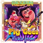 Pig Gees - Disco Farm slot game by Worldmatch